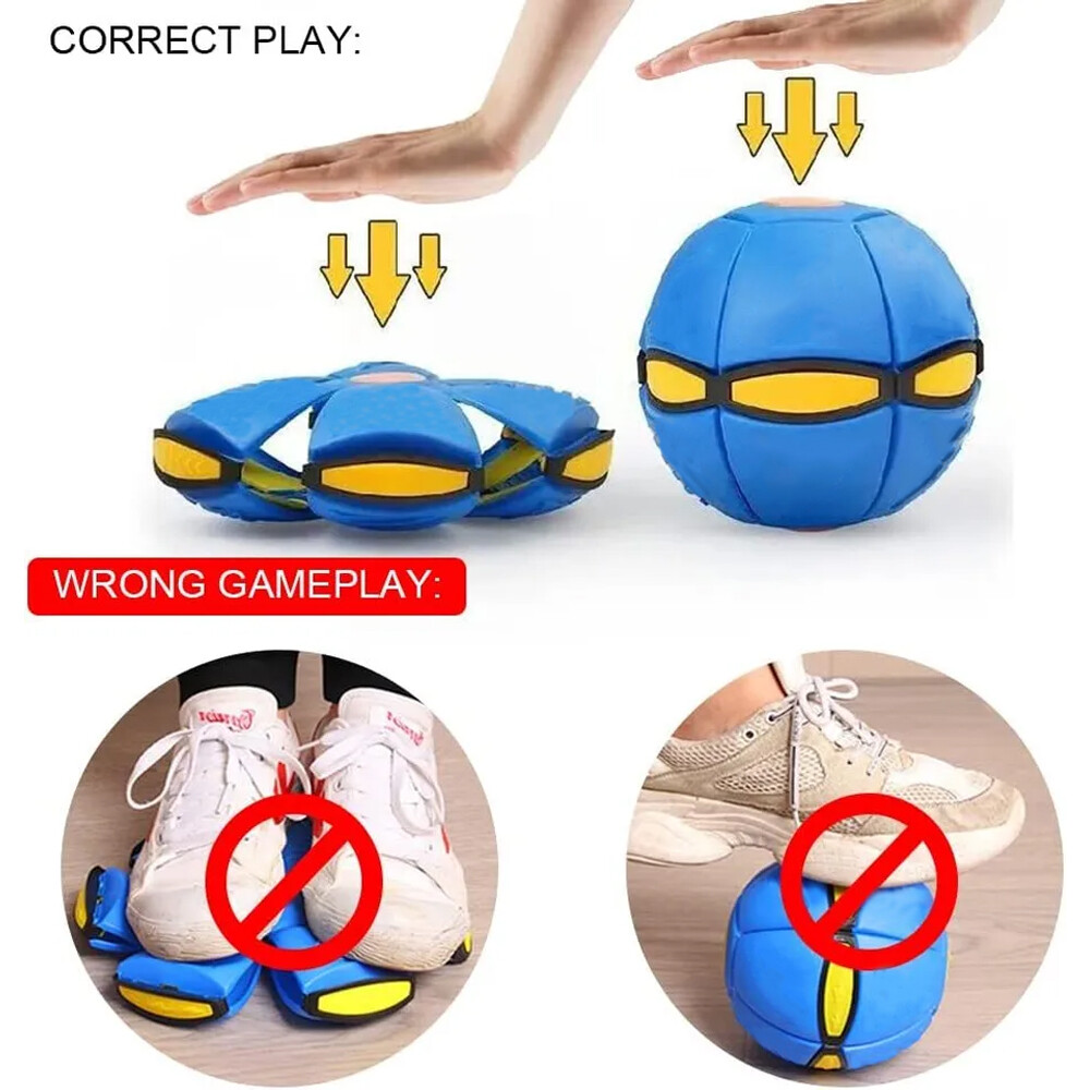 Pet Toy Flying Saucer Ball | BIG W