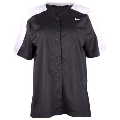 

Женское софтбольное джерси Nike Vapor Full Button, размер , спортивные, AV6719-06, Черный