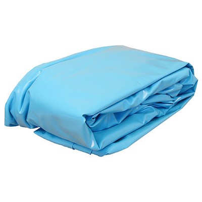 Poolfolie Holzpool Achteck I 378,8 x 350 x 121,2 cm I 0,8 mm I blau I Keilbiese
