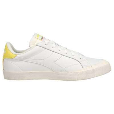 

Diadora Melody Leather Dirty Lace Up Sneaker Мужские белые кроссовки Повседневная обувь 17, Белый, Diadora Melody Leather Dirty Lace Up Sneaker