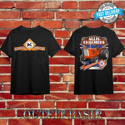 New Allis Chalmers Tractors logo T- Shirt funny Size S - 5XL