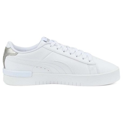 Puma Jada Проблемные Перфорированные Женские Белые Кроссовки На Шнуровке Повседневная Обувь 3876