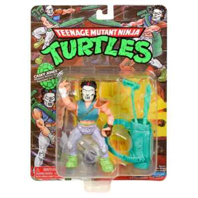 TMNT Teenage Mutant Ninja Turtles CASEY JONES 4.5'' Figure NEW 2024 40th Anniv