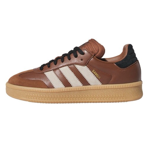 Мужская спортивная обувь Adidas Originals Samba XLG 8 размера, коричневые кроссовки #141