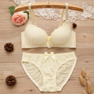Small Cup Women Bras Set Wireless Push Up Bra Lace Sexy Lingerie Girls Gifts bh