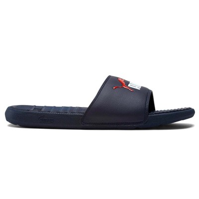 

Мужские синие повседневные сандалии Puma Cool Cat Slide 37102311, Синий, Puma Cool Cat Slide