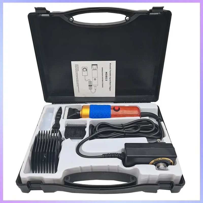Professional 200W High Power Pet Hair Trimmer Dog Cutter Cat Haircut Grooming Ki