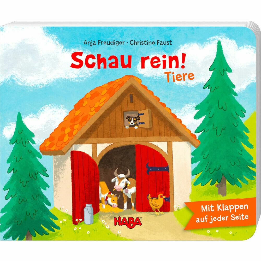 Schau Rein! Tiere Klappen Buch Bilderbuch Kinder Klappenbuch Kinderbuch HABA®
