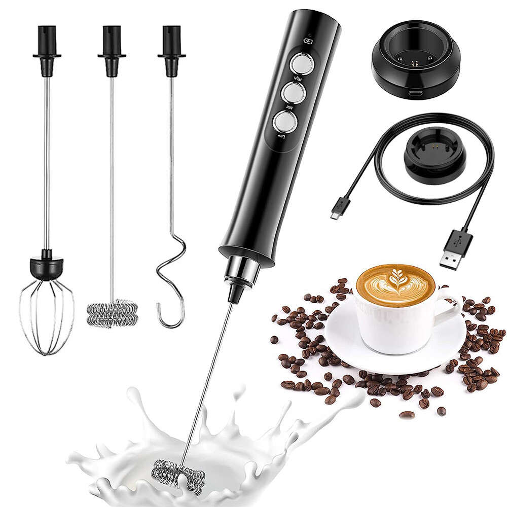 Electric Handheld Whisk 3 Speed Hand Mixer Kitchen Egg Beate