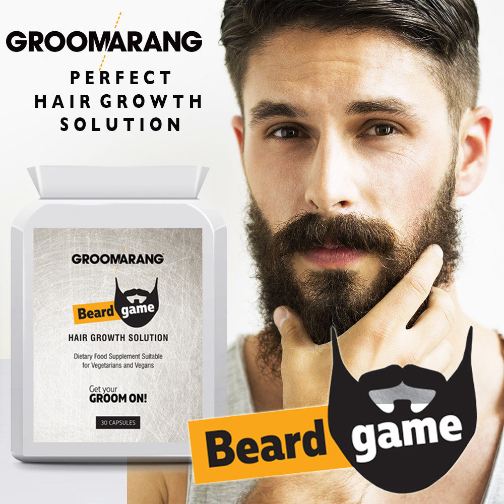 EXTRA STRONG Beard Growth Pills Natural Hair Vitamins ...