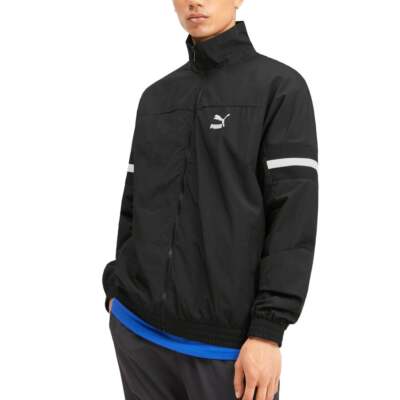 

Puma Xtg Woven Jacket Mens Black Coats Куртки Верхняя одежда 595310-01, Черный, Puma Xtg Woven Jacket