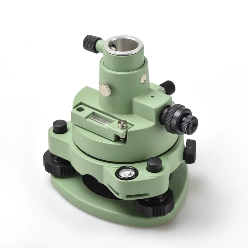 High Precision 5/8"x11 Thread Three-Jaw Tribrach Optical Plummet Rotating Adapte