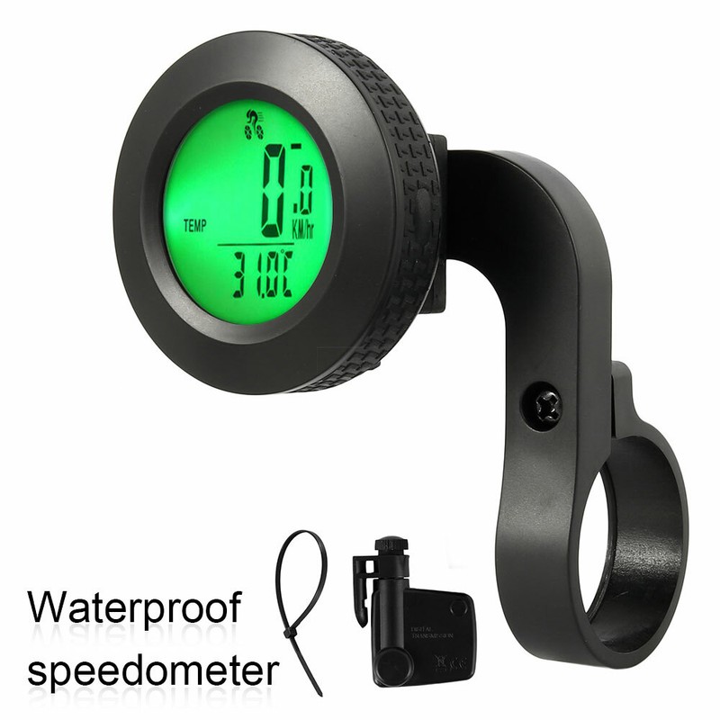 Funk Kabellos Fahrrad computer Fahrrad Tachometer Radfahren Kilometerzähler DHL
