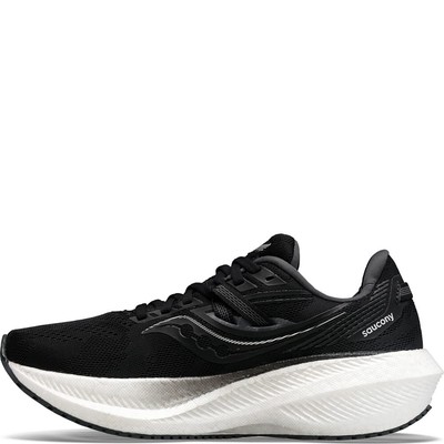 Женские кроссовки Saucony Triumph 20, черные/белые, 6,5 B, средний размер США