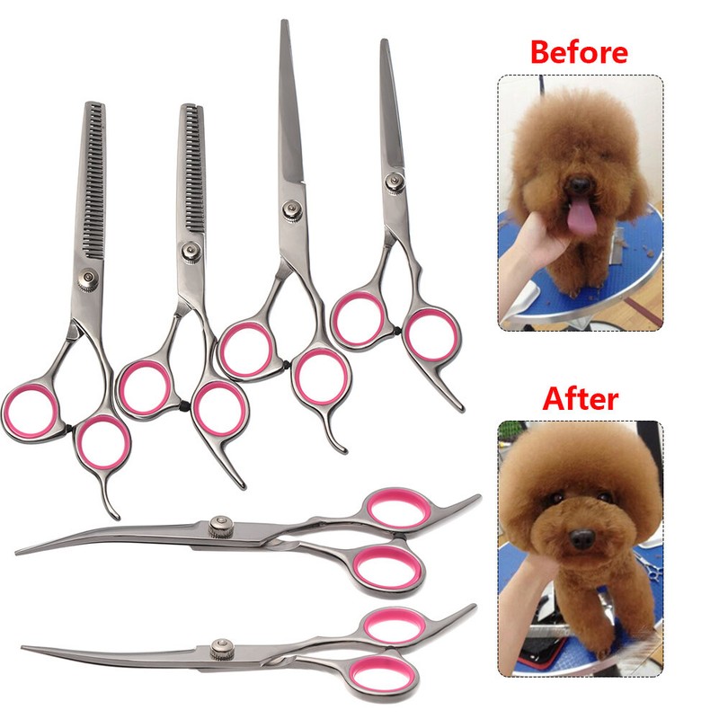 Sharp Edge Dogs Grooming Scissors Thick Hair Trimming Hair Cutting