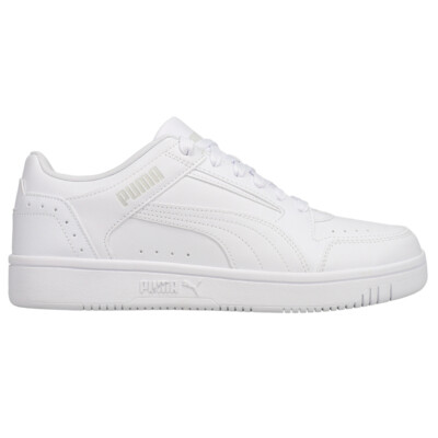 Puma Rebound Joy Low Lace Up  Mens White Sneakers Casual Shoes 38074702
