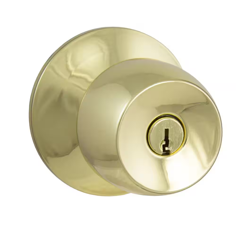 Defiant Keyed Entry Door Knob Lock Set Exterior Door Lock Brandywine Key 2 Keys