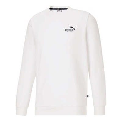 

Толстовка с круглым вырезом и вышивкой логотипа Puma Ess+, мужские повседневные топы размера , 58924952, Белый, Puma Ess+ Embroidery Logo Crew Neck Sweatshirt