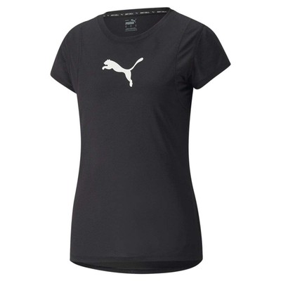 

Спортивная женская черная футболка Puma All Day Crew Neck с коротким рукавом 52234401, Черный