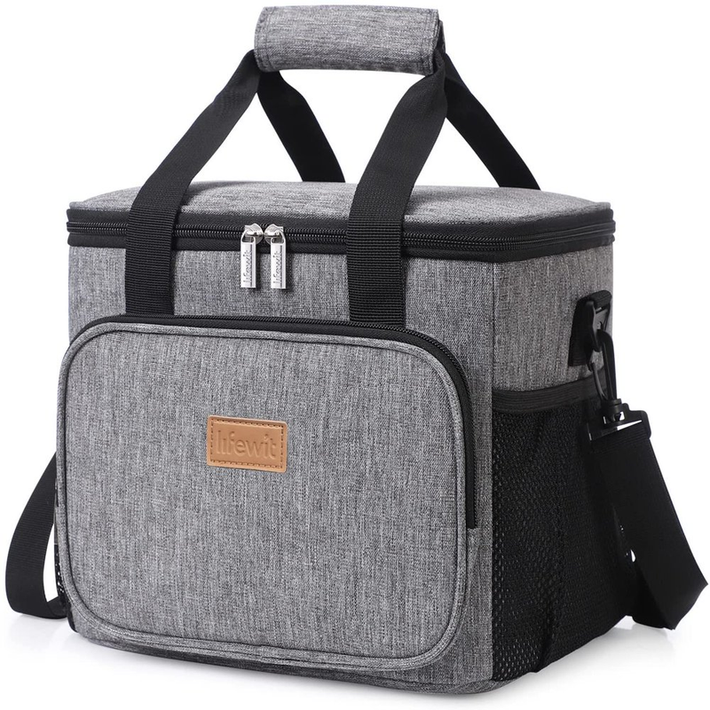 24-Can (15L) Large Lunch Bag Insulated Lunch Box Soft Cooler