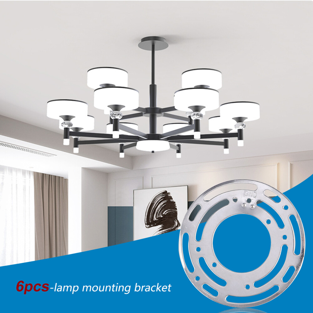 6pcs Light Fixture Crossbar Chandelier Mounting Bracket Ceiling Light