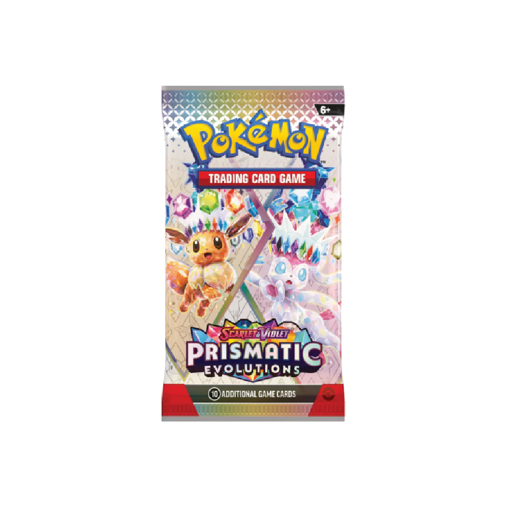 Pokemon Prismatic Evolutions Booster Pack RELEASE DATE 1/17 Pokemon Prismatic Evolutions Booster Pack RELEASE DATE 1/17