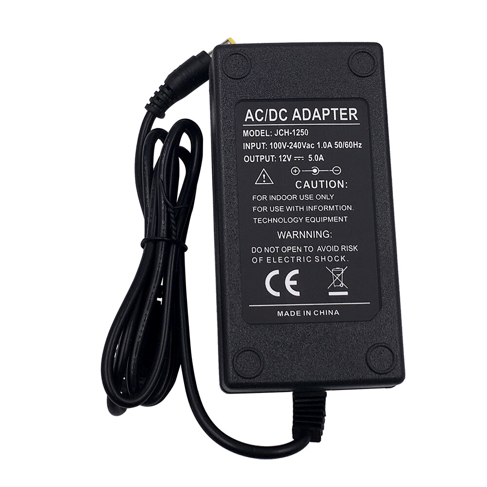 12V 1A 2A 3A 5A Power Supply Adapter AC to DC Adapter for 5050 LED Strip Light