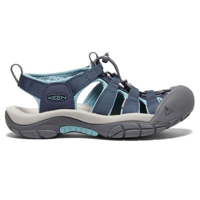 Женские синие повседневные сандалии Keen Newport H2 Sport с ремешками 1026245