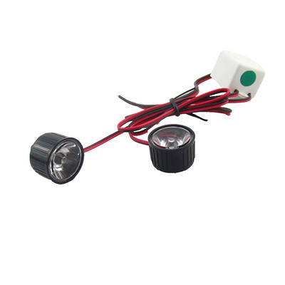 12v48V round flash lights colored lights rogue lights Hawkeye red and blue flash