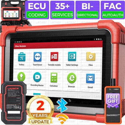 2025 LAUNCH X431 CRP919X BT PRO Bidirectional Car Diagnostic Scanner ECU Coding