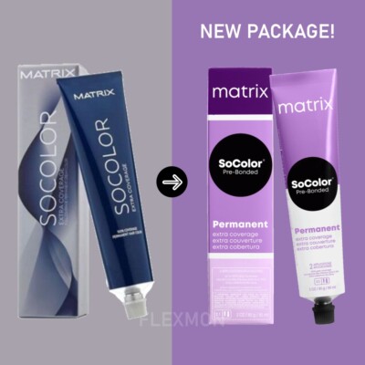 Matrix SoColor Beauty Extra Coverage Color 3oz or Creme Developer