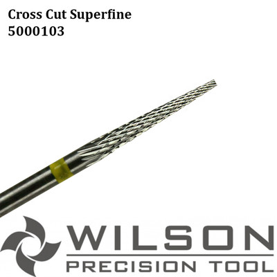 Wilson USA Tungsten Carbide Cutter HP Drill Bit Dental Nail Super Fine Sharp end