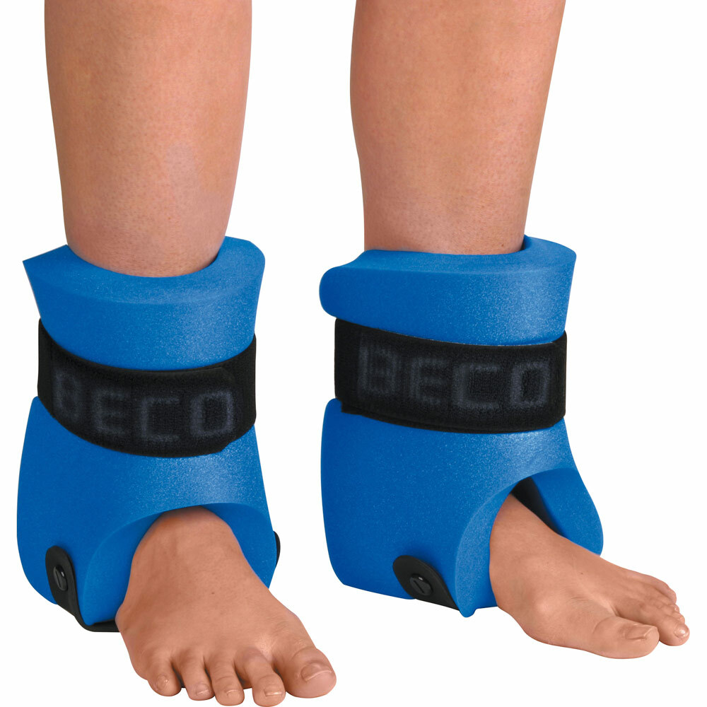 Beco Wassersport Fitness Wasser Beinschwimmer Unisex blau Größe M Paar