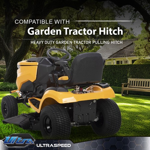 Adjustable Heavy Duty Garden Tractor Pulling Hitch Fit For Cub Cadet w/Hardware