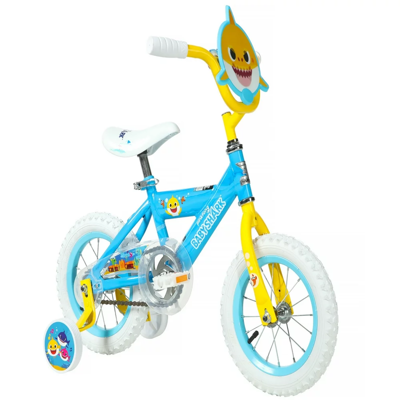 Dynacraft Baby Shark 12-Inch Boys BMX Bike For Age 3-5 Years