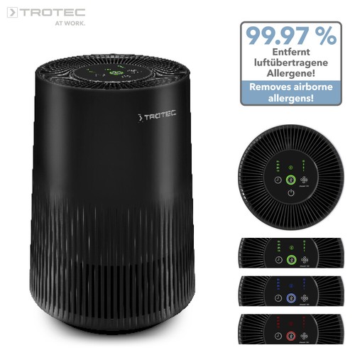 TROTEC Design-luchtreiniger AirgoClean 11 E met HEPA-filter Air Purifier
