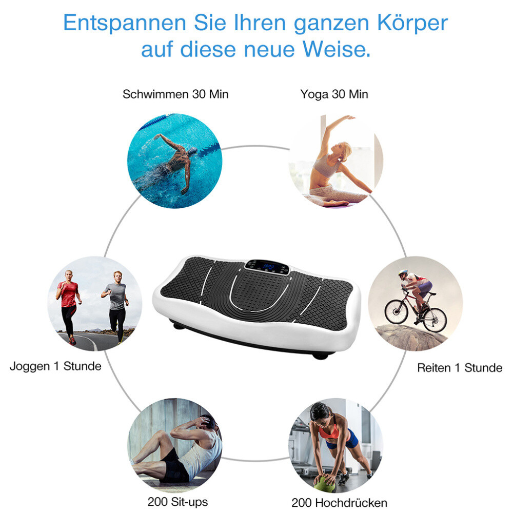 3D LCD Vibro Shaper Vibroshaper Vibrationsplatte ...
