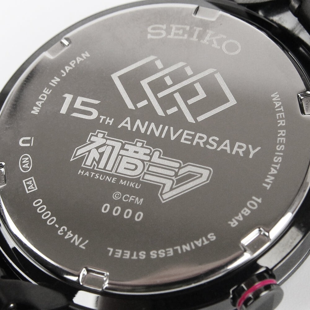 Pre-owned Seiko Hatsune Miku  15th Anniversary Watch Mar.2023