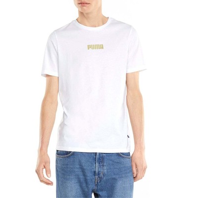 

Puma Foil Футболка с круглым вырезом и коротким рукавом Мужские белые повседневные топы 84765102, Белый, Puma Foil Crew Neck Short Sleeve T-Shirt