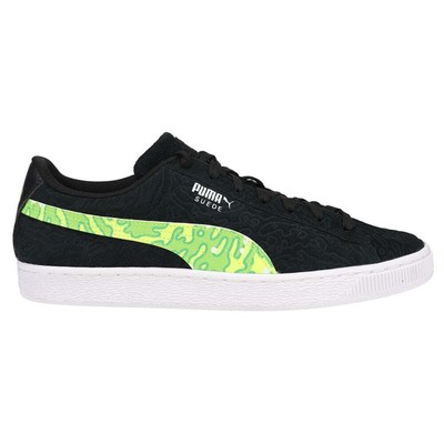 

Puma Rick - Morty X Lace Up Mens Size 9.5 M Кроссовки Повседневная обувь 386780-01, Черный, Puma Rick - Morty X Lace Up