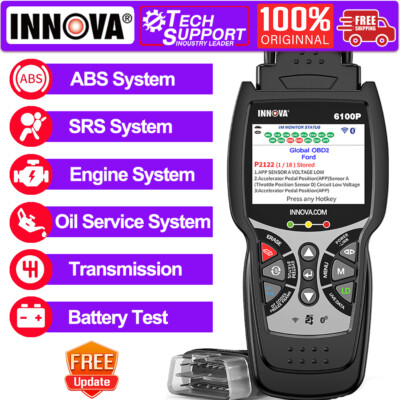INNOVA ABS SRS OBD2 Scanner Engine Transmission Car Diagnostic Tool Code Reader