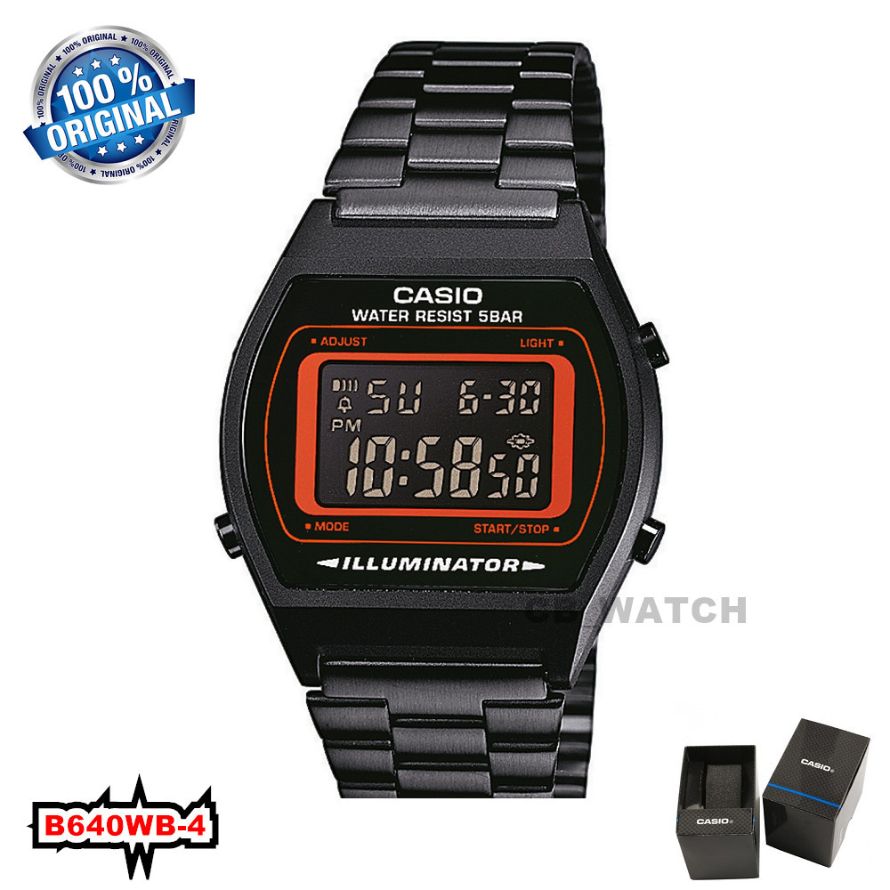 casio b640 original vs fake