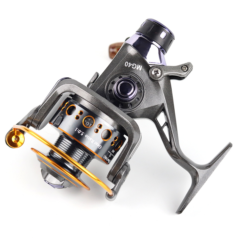 Yumoshi 3000- 6000 Metal Spinning Fishing Reel 10+1BB Saltewater Carp Fishing Re