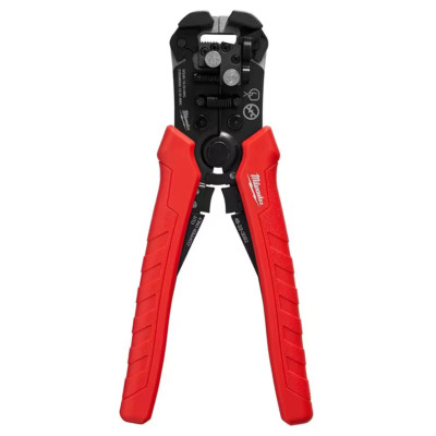 Self-Adjusting Wire Stripper/Cutter with Comfort Grip