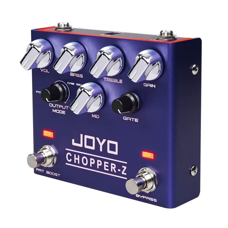 R-18 CHOPPER-Z Distortion Guitar Pedal with Preamp Mode and Noise Gate Effect Mo