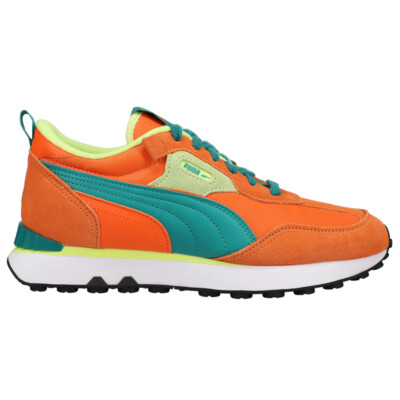 Puma Rider Fv Vintage Lace Up  Womens Orange Sneakers Casual Shoes 38747503