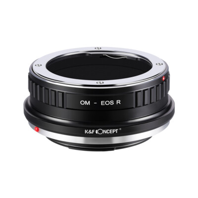 K&F Concept Lens Mount Adapter for Olympus OM mount Lens to Canon EOS R Camera