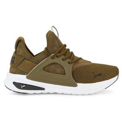 

Мужские зеленые кроссовки Puma Softride Enzo Evo Camo Lace Up Повседневная обувь 377579-02, Зеленый, Puma Softride Enzo Evo Camo Lace Up