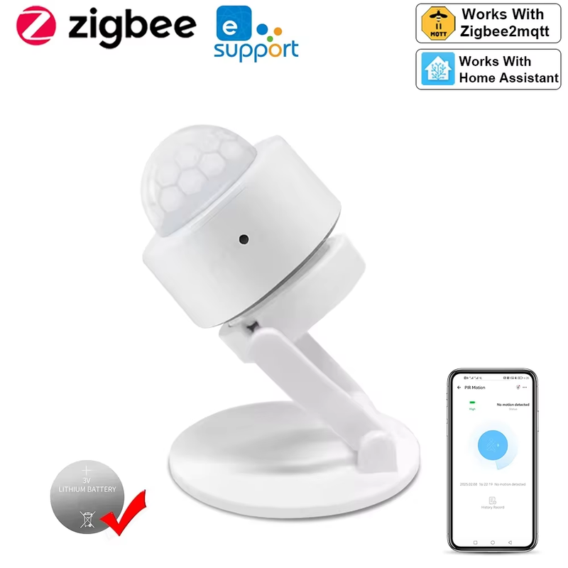 EWelink Zigbee 3.0 Smart Pir Motion Sensor Movement Human Body Infrared Detector