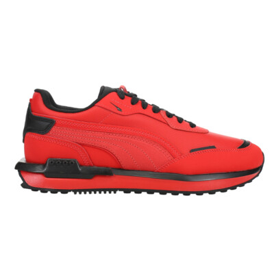 Puma City Rider Tipoff Lace Up  Mens Red Sneakers Casual Shoes 38352001